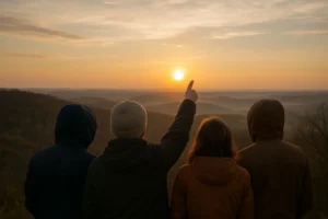 This Is How They Announced In The Spirit 7 Times Pointing At The Sunrise And….